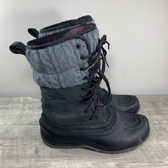North Face Shellista II 200 Gram Waterproof Women’s Winter Snow Boots Size 7 - Picture 2 of 3